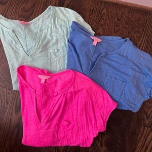 Lilly Pulitzer Cotton Linen Top Bundle